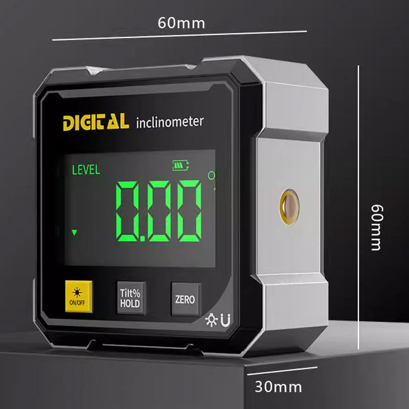 4-Side Magnetic Digital Angle Finder with Laser - Image 8