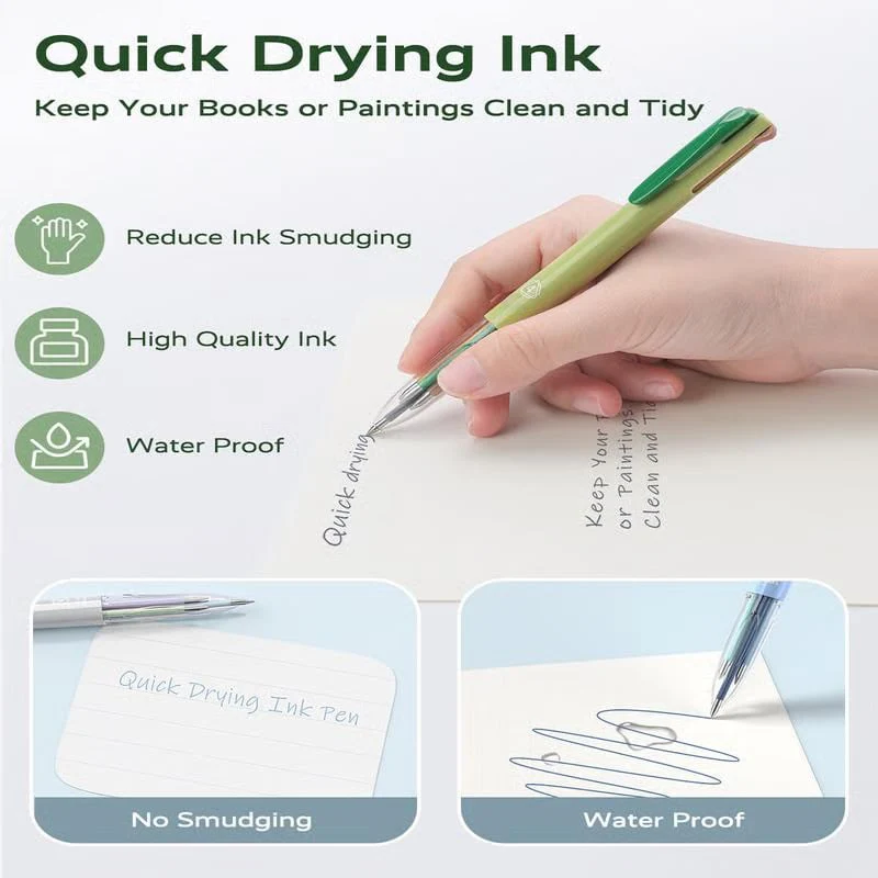 📢✨ Meilleure idée cadeau 50% 🎁-🌈 Stylos d'encre en gel 4 en 1 - Image 4