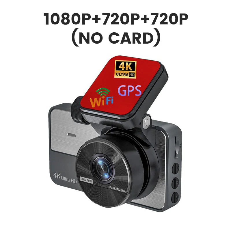 📢📢55% DE RÉDUCTION !!!📹 Caméra Embarquée 4K Double Objectif - Vision Nocturne, Surveillance Stationnement 24/7 - Connexion WiFi, Enregistrement Haute Définition - Image 10