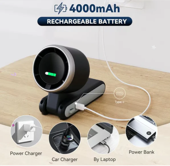 ⏳Réduction limitée de 50%💥Ventilateur Turbo Portable à Main - Image 3