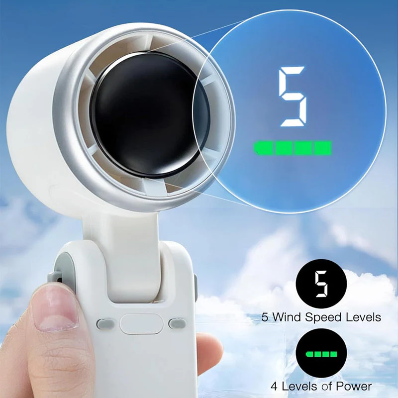⏳Réduction limitée de 50%💥Ventilateur Turbo Portable à Main - Image 5