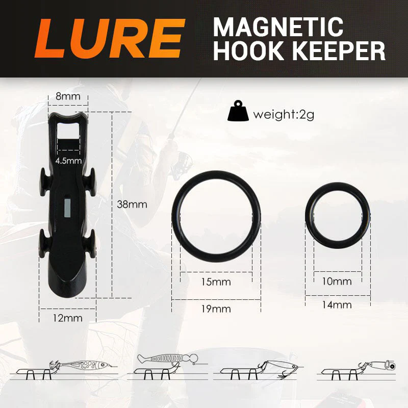 🎄La vente de Noël à 50% se termine bientôt 🎁5 Magnetic Fishing Hook Keepers Lure Accessories - Image 8