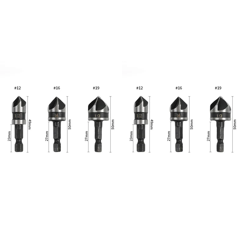 📢📢60 % de réduction !! ⏰Jeu de 5 ou 3 forets à fraiser pour le travail du bois - Image 12
