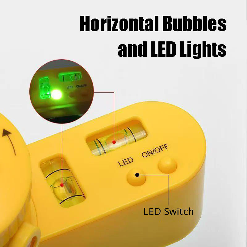 📢📢50% de réduction !! ⏰Niveau à bulle laser de haute précision pour usage domestique et professionnel - Image 2