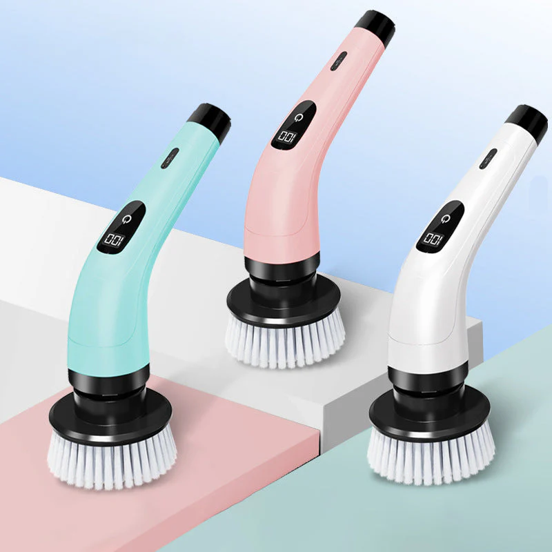 💯 Offre à moitié prix limitée dans le temps - 🥰 Ensemble de brosse de nettoyage électrique 8 en 1 pour la maison - Image 2