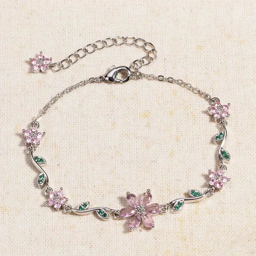 📢📢60% DE RÉDUCTION ! 🔥NOUVEAUTÉ 2026🔥 - Bracelet fleuri (Bijou et cadeau idéal) - Image 2