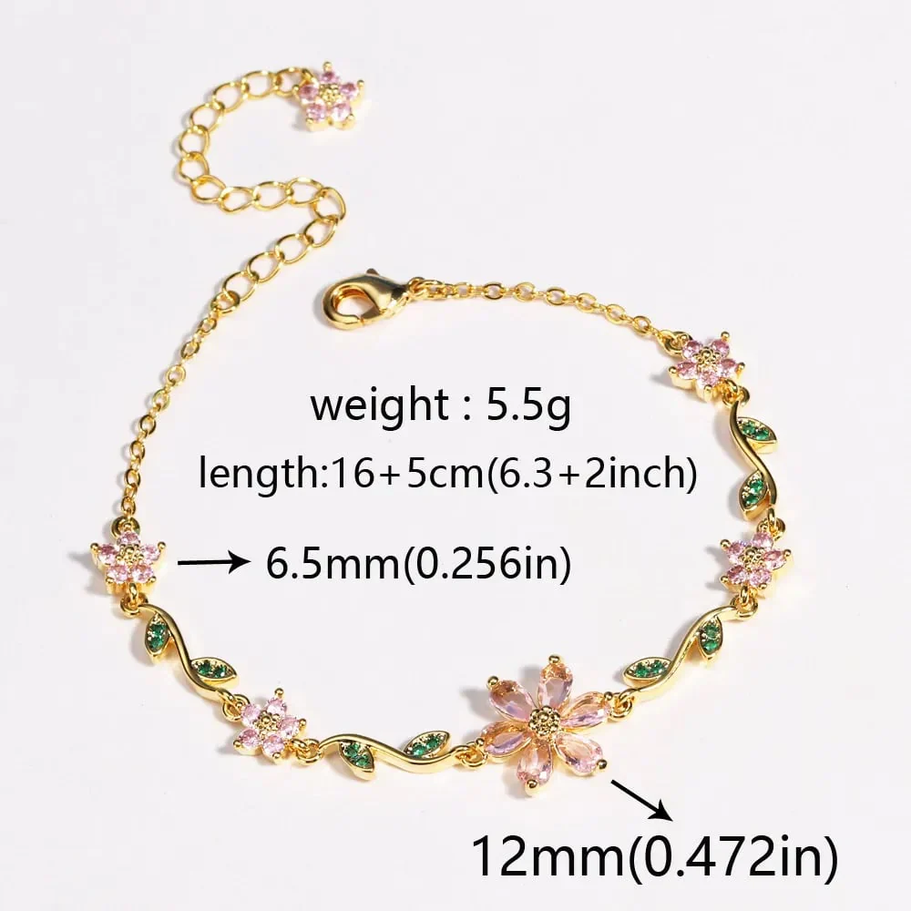 📢📢60% DE RÉDUCTION ! 🔥NOUVEAUTÉ 2026🔥 - Bracelet fleuri (Bijou et cadeau idéal) - Image 3