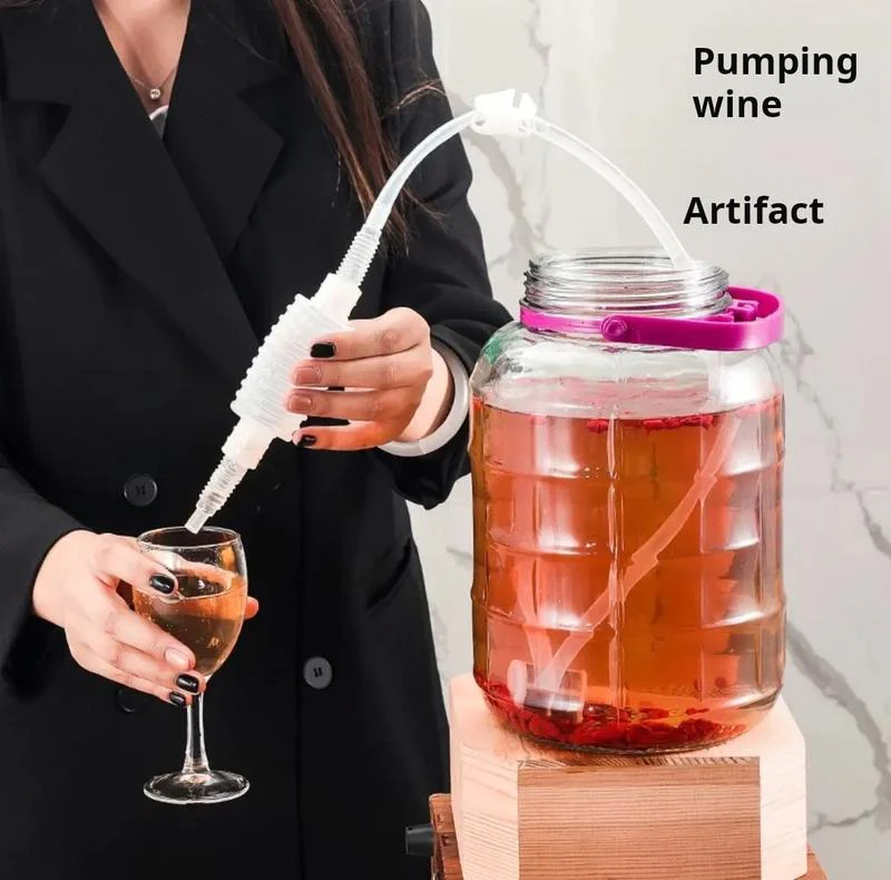 📢📢50 % DE RÉDUCTION !!! ✨ Siphon réglable et portable – Un essentiel pour toute la famille