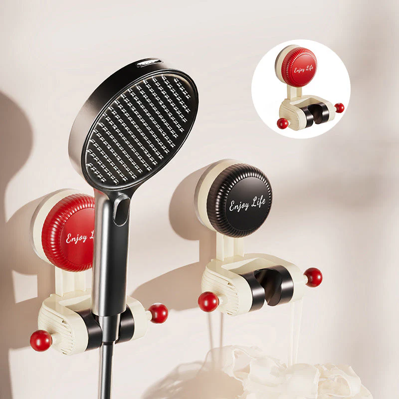 🚿 ACHETEZ 2 - RECEVEZ 1 GRATUIT ! 🌟 Support de Douche à Ventouse Réglable - Installation Sans Perçage, Orientation 360° 💦✨