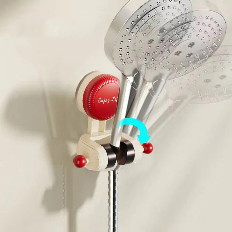 🚿 ACHETEZ 2 - RECEVEZ 1 GRATUIT ! 🌟 Support de Douche à Ventouse Réglable - Installation Sans Perçage, Orientation 360° 💦✨ - Image 10