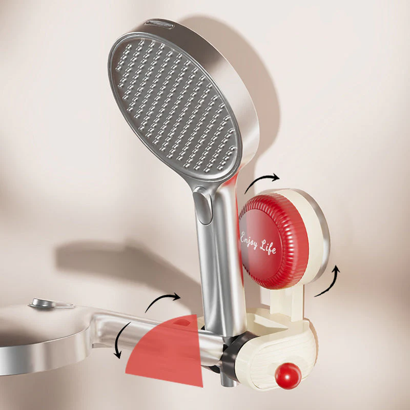 🚿 ACHETEZ 2 - RECEVEZ 1 GRATUIT ! 🌟 Support de Douche à Ventouse Réglable - Installation Sans Perçage, Orientation 360° 💦✨ - Image 5