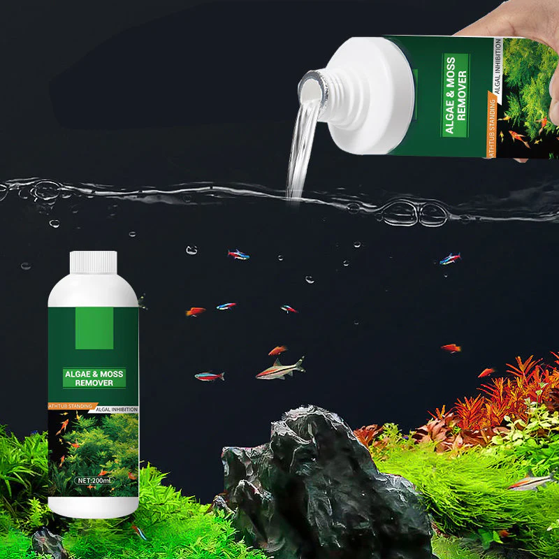 Détachant d'Algues et de Mousse pour Aquarium - Purification de l’Eau Sans Danger - Image 7