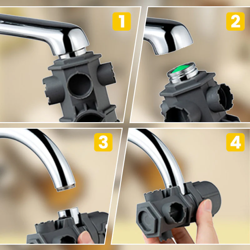 📢Achetez-en 3obtenez-en 5 gratuitement✨Ensemble d'outil de clé tout-en-un pour robinet - Image 6