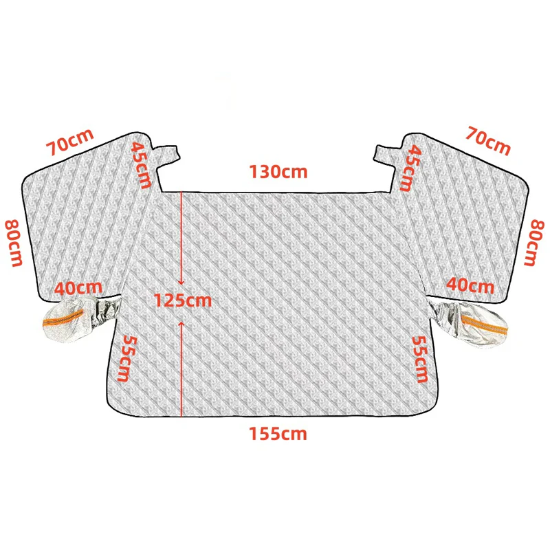All-Season Magnetic Windshield Snow Cover - Image 9