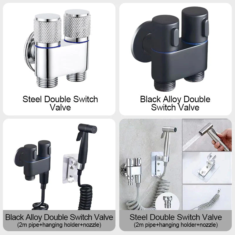 🎁 33 % DE RÉDUCTION ! 🔧✨ Vanne d'angle de sortie à double interrupteur 1/2" – Pratique et durable 🚰🌟 - Image 8