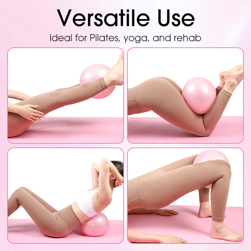 📢📢70 % de réduction !!!🧘♀️Ballon Pilates anti-éclatement de 9 pouces avec pompe - Image 5