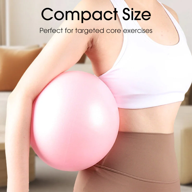 📢📢70 % de réduction !!!🧘♀️Ballon Pilates anti-éclatement de 9 pouces avec pompe - Image 6