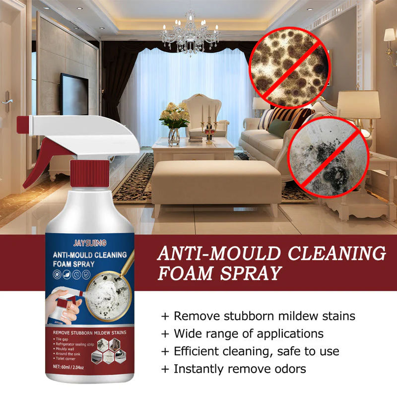 🌟Magie Anti-Moisissure !🌟Mousse Nettoyante et Désinfectante Anti-Moisissure - Image 3