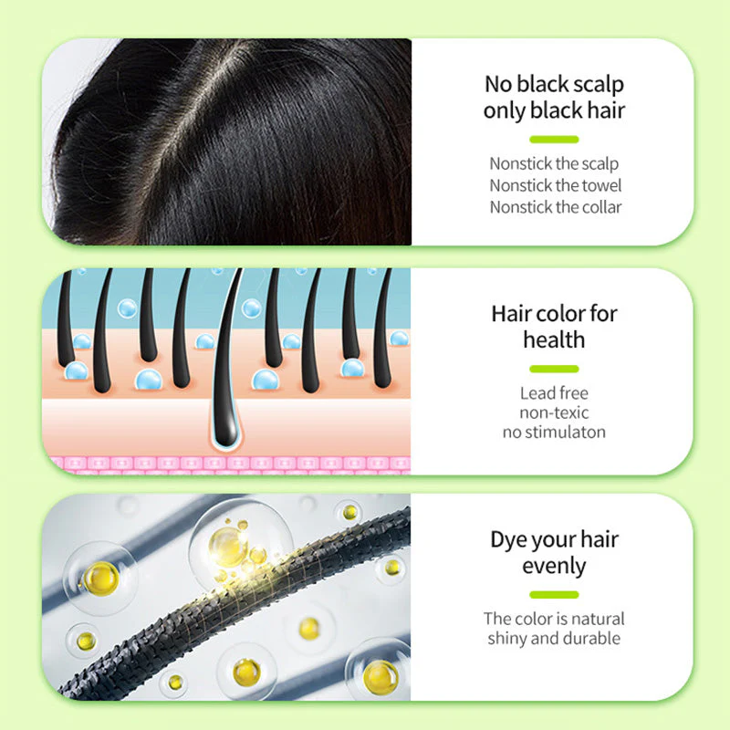 🌸🌸🌸✨ Nouvelle arrivée &Achetez 2 obtenez 1 gratuit✨ Crème teinture cheveux pomme - Image 7