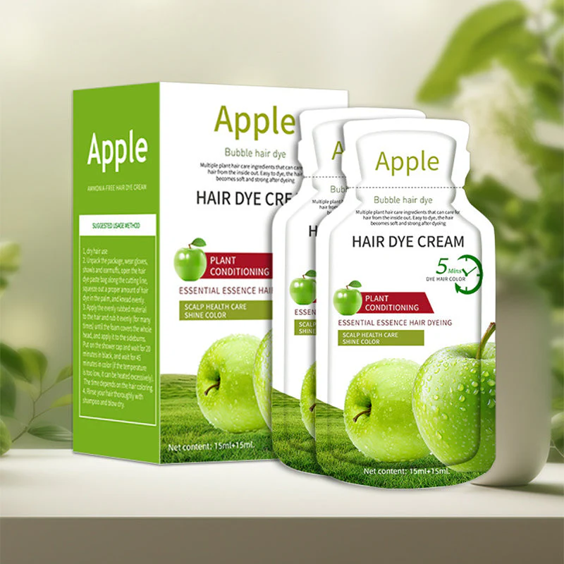 🌸🌸🌸✨ Nouvelle arrivée &Achetez 2 obtenez 1 gratuit✨ Crème teinture cheveux pomme - Image 8