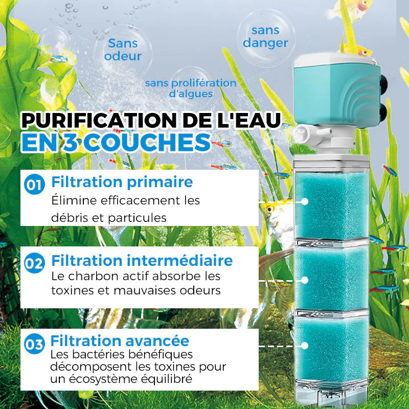 🔥Offre à durée limitée💦--Système de filtration automatique pour aquariums🐠 - Image 4