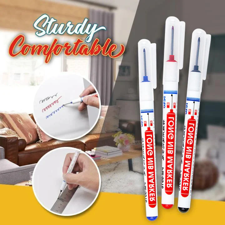 📢📢Achetez-en 5, obtenez-en 5 gratuits🔥Marqueur pour trous profonds à tête longue succès - Image 3