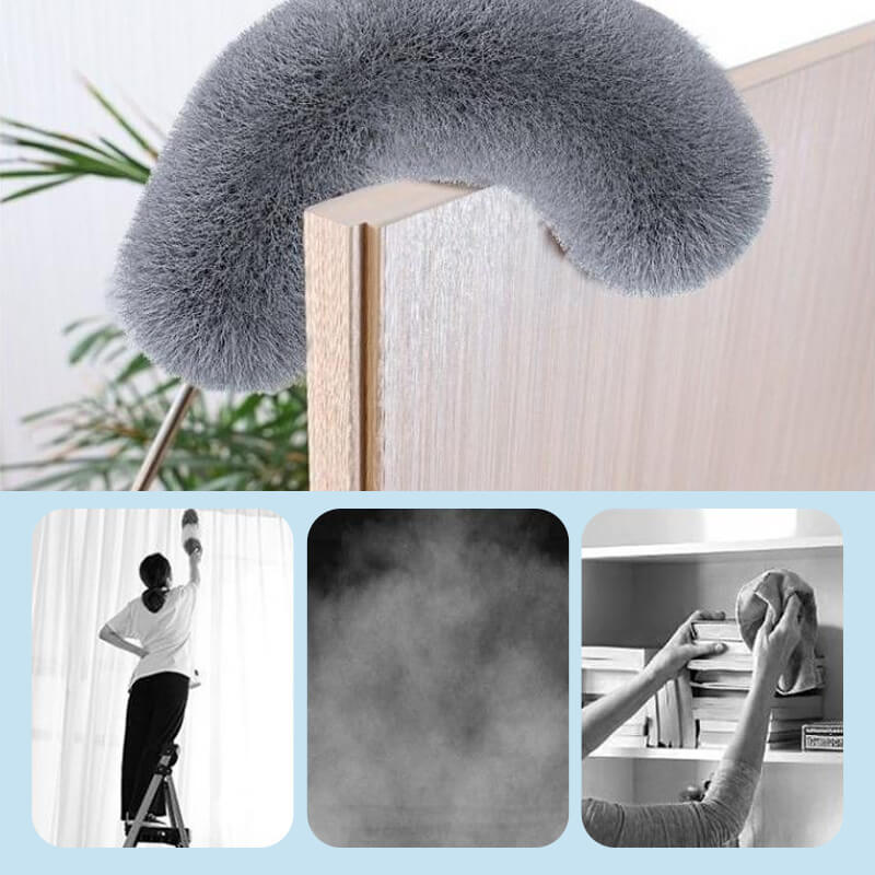 📢📢 60% DE RÉDUCTION ! ✨ Bâtonnet de Nettoyage Rétractable - Adsorption Électrostatique sans Poussière Volante, Idéal pour Plafonds et Espaces Étroits 🧹⚡ - Image 8