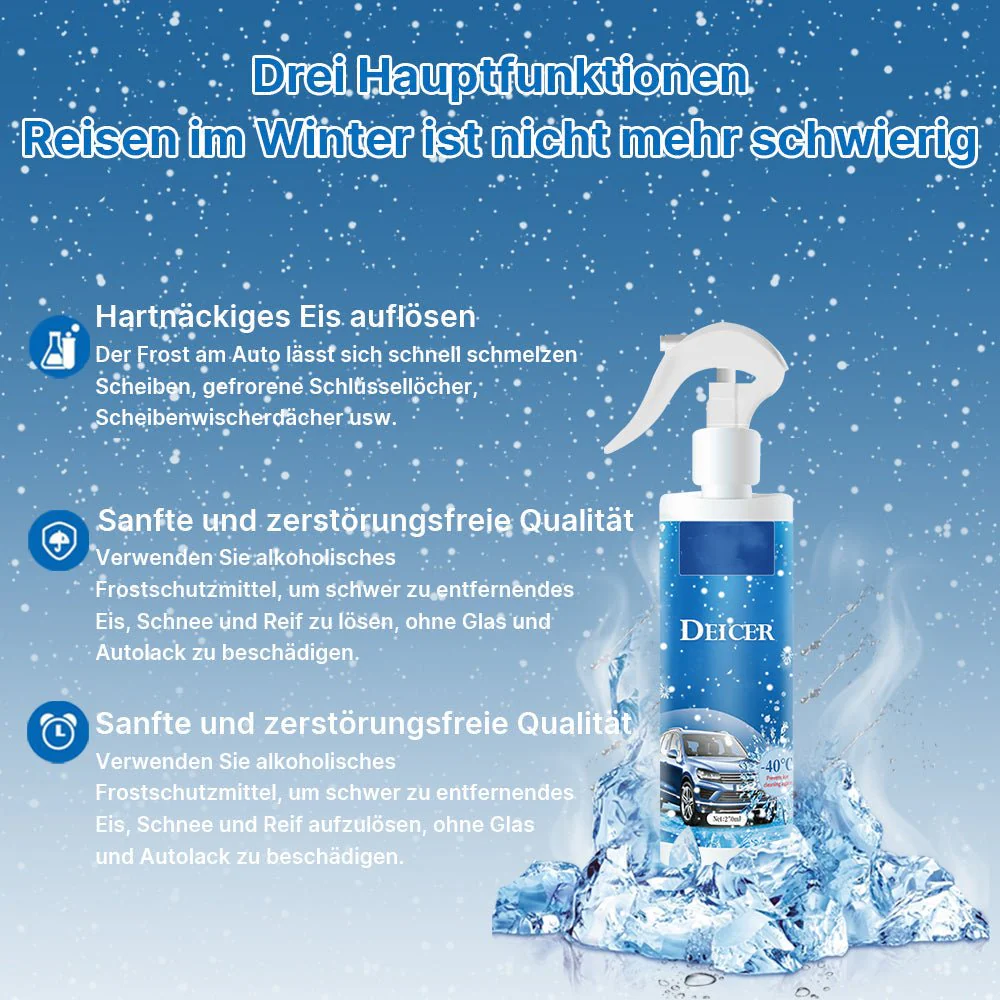 📢📢40% DE RÉDUCTION !!! ✨Spray dégivrant pour voiture Deicer - Image 9