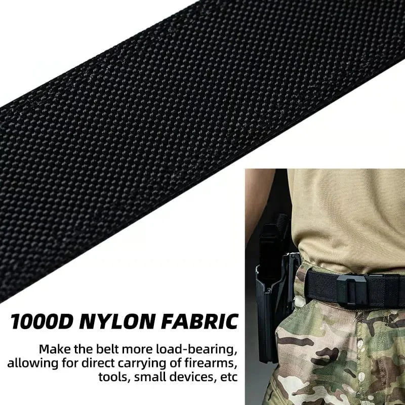 Ceinture en nylon élastique à boucle automatique pour hommes - Image 6