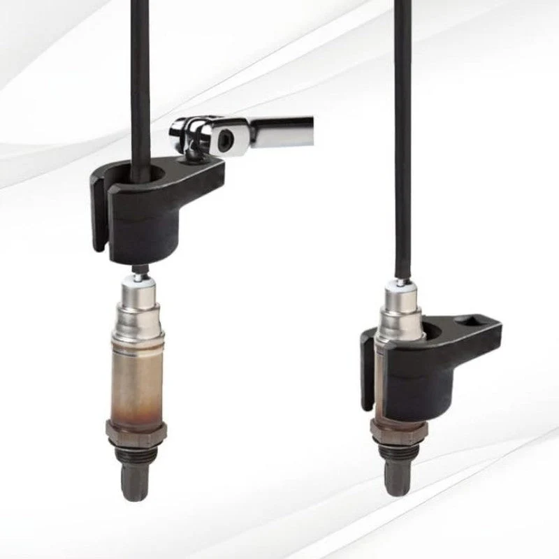 📢📢60 % DE RÉDUCTION !! ⏰🔧Jeu de 5 pièces comprenant une douille de décalage pour capteur O2 automobile et un chasse-filet - Image 10