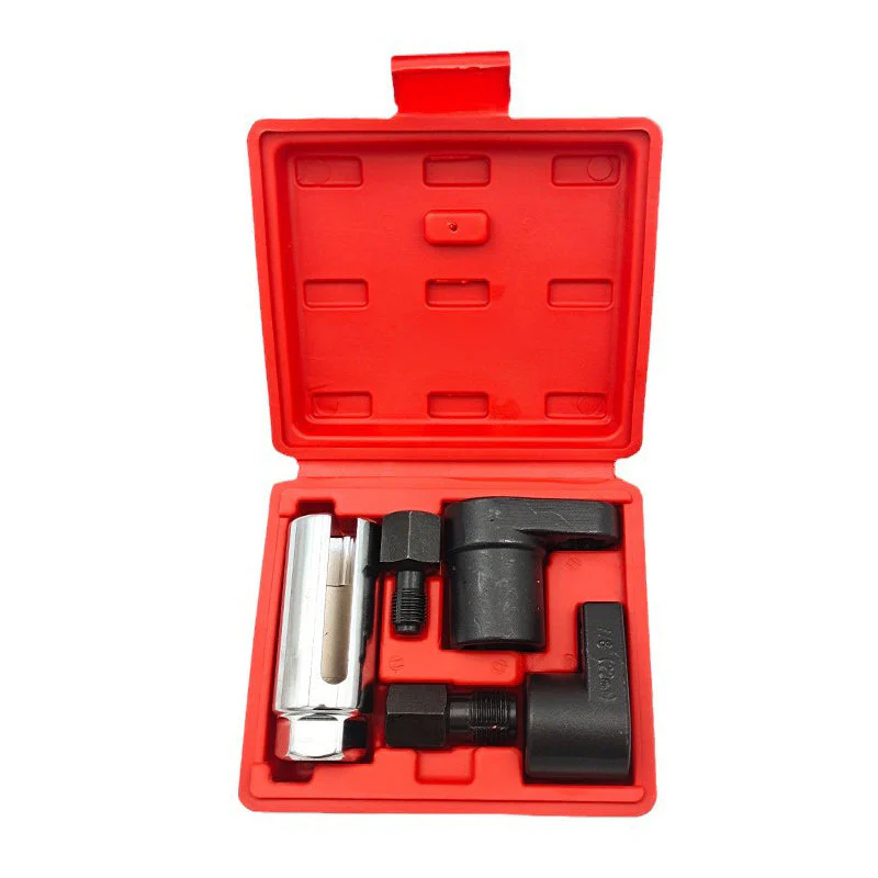 📢📢60 % DE RÉDUCTION !! ⏰🔧Jeu de 5 pièces comprenant une douille de décalage pour capteur O2 automobile et un chasse-filet - Image 16