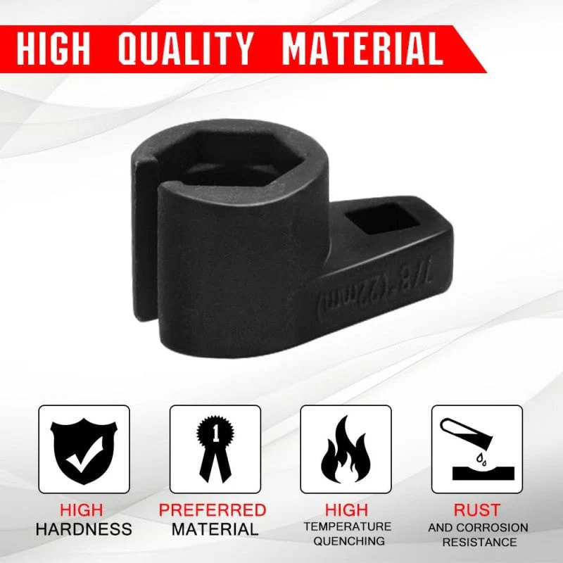 📢📢60 % DE RÉDUCTION !! ⏰🔧Jeu de 5 pièces comprenant une douille de décalage pour capteur O2 automobile et un chasse-filet - Image 8