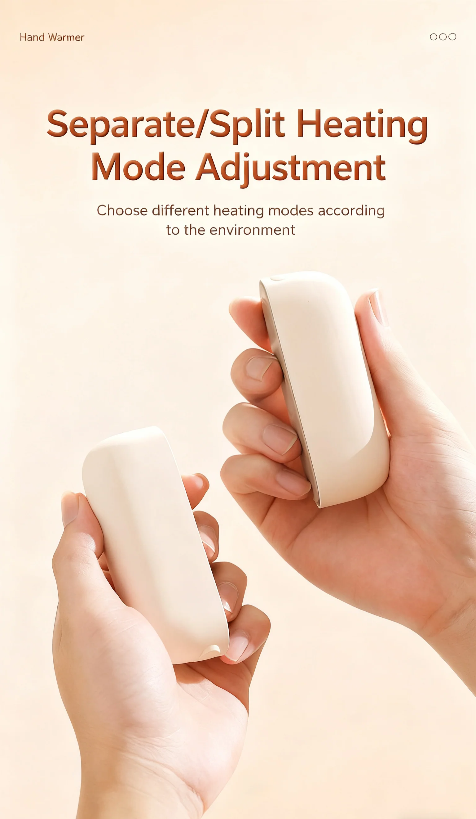 ⏳Remise limitée à 50 %⏰Nouveaux chauffe-mains magnétiques rechargeables 2 en 1🔥 - Image 4