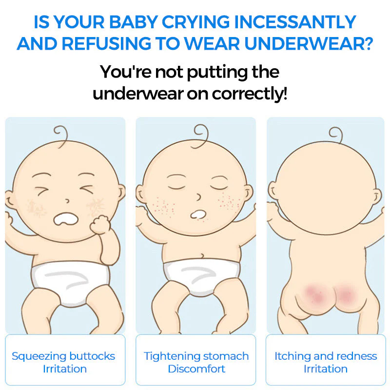 📢📢Plus vous achetez, plus vous économisez ! Jusqu'à -66% !🔥🔥Culotte d'entraînement en coton respirant Baby Comfort - Image 3