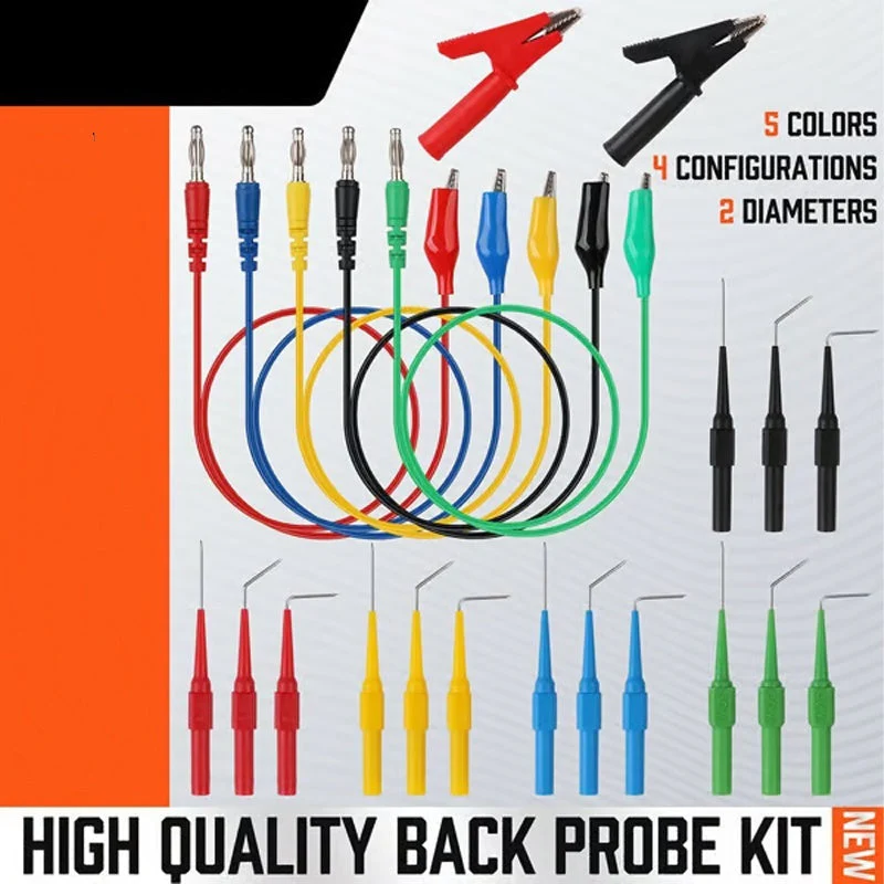 🔌✨ Kit de sonde arrière de diagnostic de réparation automobile