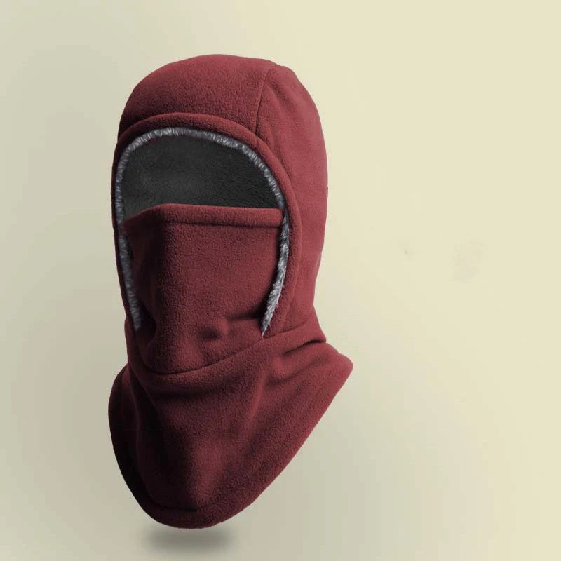 🧣 55% DE RÉDUCTION! ✨ Cagoule Unisexe Coupe-Vent - Matière Polaire Respirante avec Protection Visage Intégrale pour Sports d'Hiver ❄️🔒 - Image 15