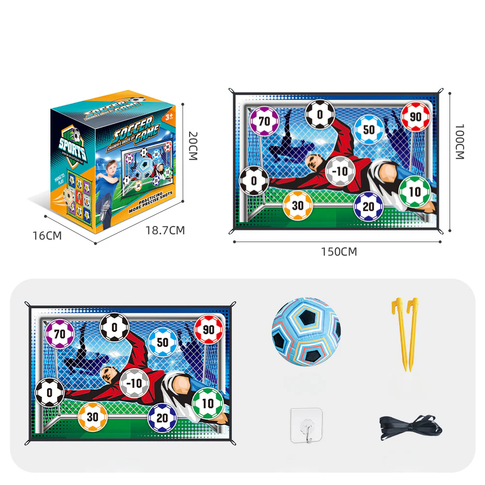 🎉Nouvelles offres spéciales - 49 % de réduction💥Ensemble de jeu de ballon de football pour enfants - Image 10