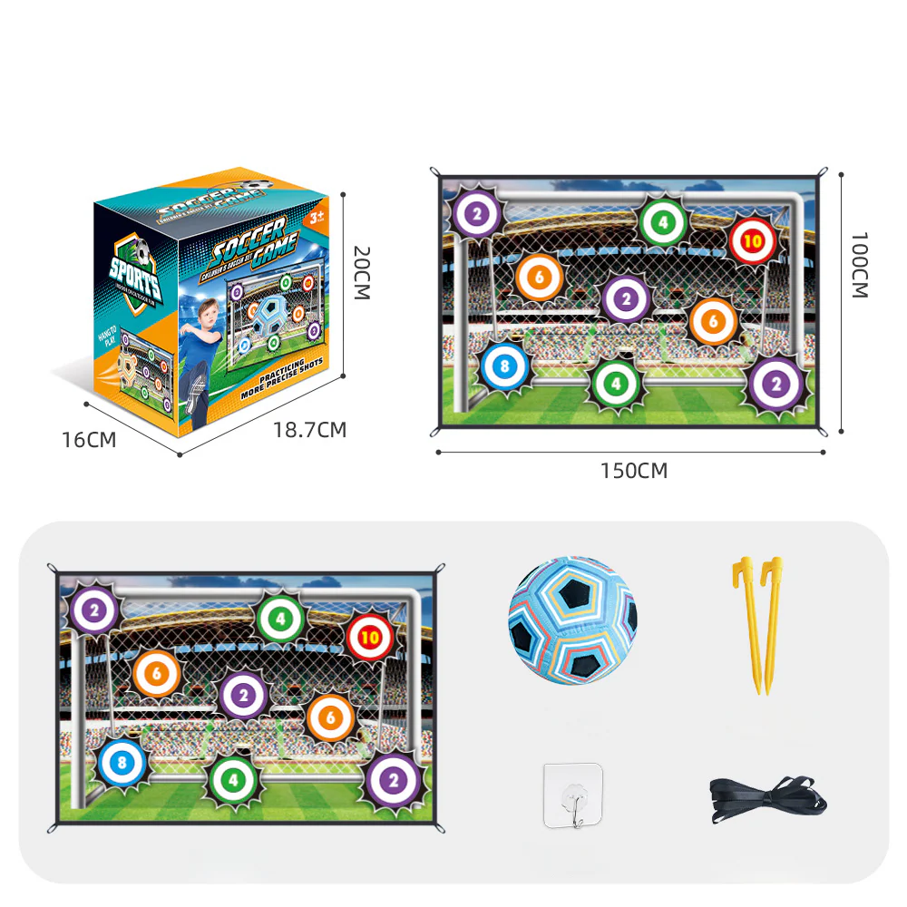 🎉Nouvelles offres spéciales - 49 % de réduction💥Ensemble de jeu de ballon de football pour enfants - Image 13