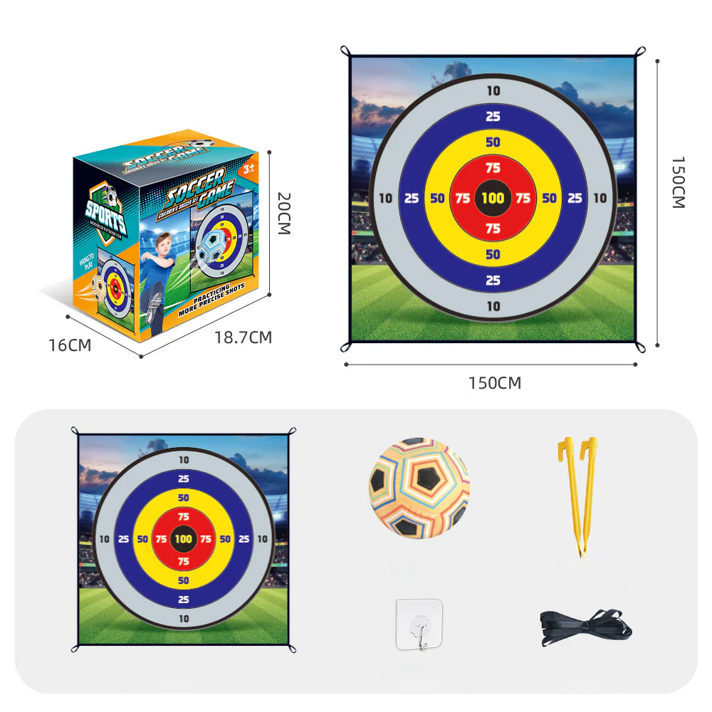 🎉Nouvelles offres spéciales - 49 % de réduction💥Ensemble de jeu de ballon de football pour enfants - Image 17