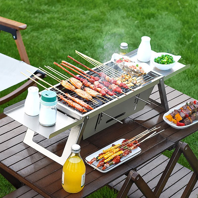 đ„đ„âł Limite de production de 66% đ Gril extĂ©rieur pliable en acier inoxydable - Image 13