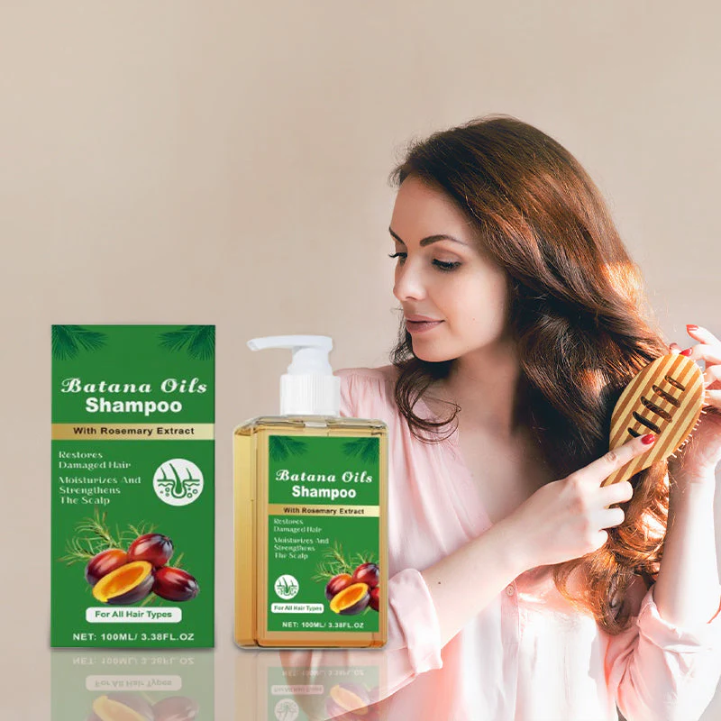✨Achetez-en 3 et obtenez-en 2 gratuitement🌸👧Shampooing Batana Oil à l'extrait de romarin - Image 4