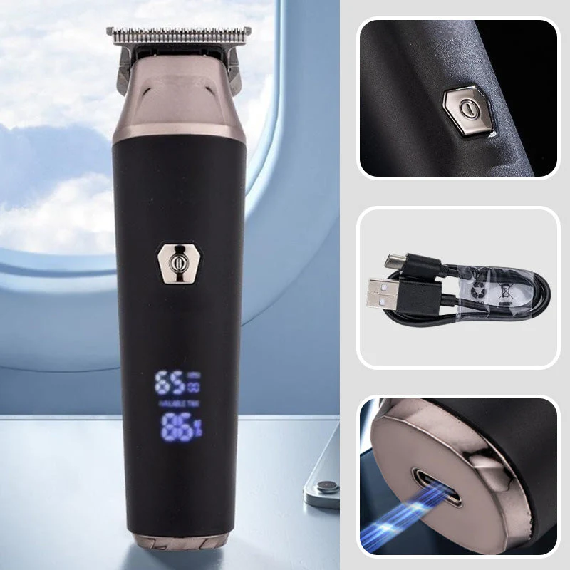 🔥 Offre spéciale dernier jour 50% de réduction 💇‍♂️ Ciseaux à cheveux numériques LCD - Image 8