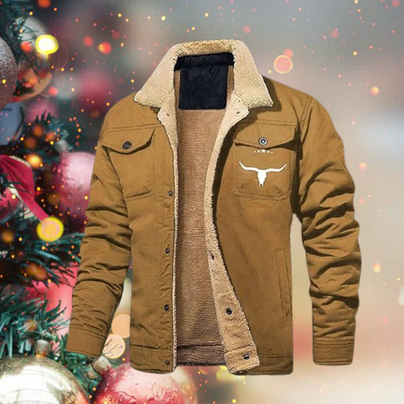 📢📢60 % de réduction !!!✨[Le meilleur cadeau pour lui] Veste chaude rétro pour homme - Image 9