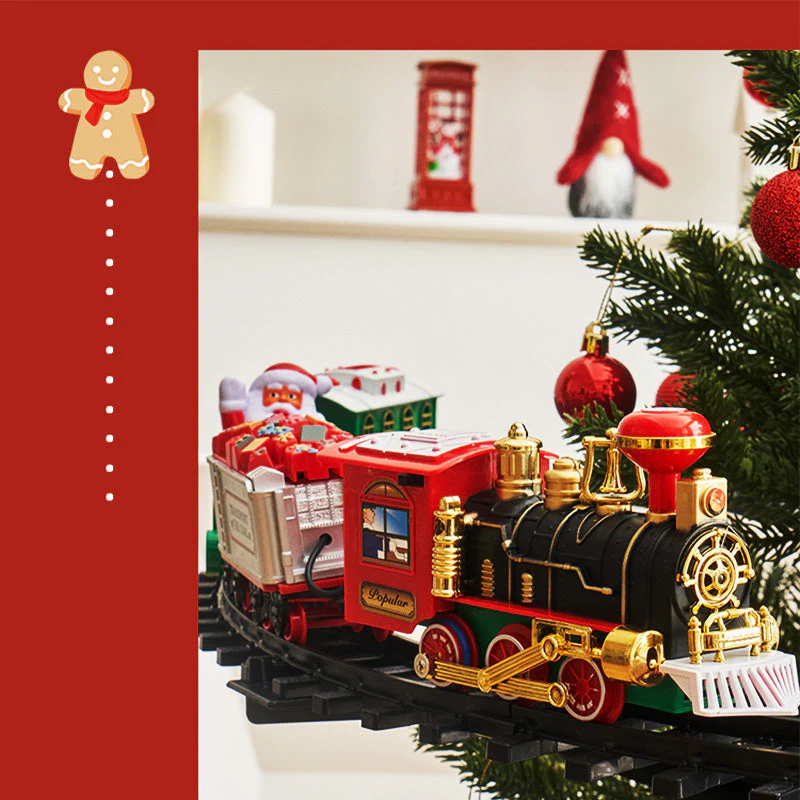 📢📢50% DE RÉDUCTION !!! 🎅Meilleur Cadeau pour Enfants - Train Électrique de Noël - Image 4