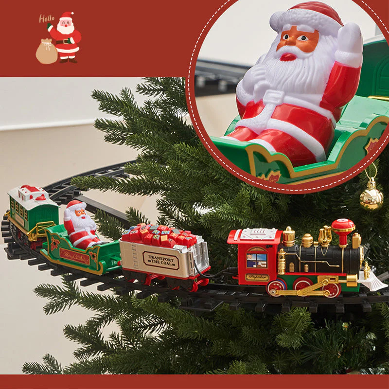 📢📢50% DE RÉDUCTION !!! 🎅Meilleur Cadeau pour Enfants - Train Électrique de Noël - Image 9