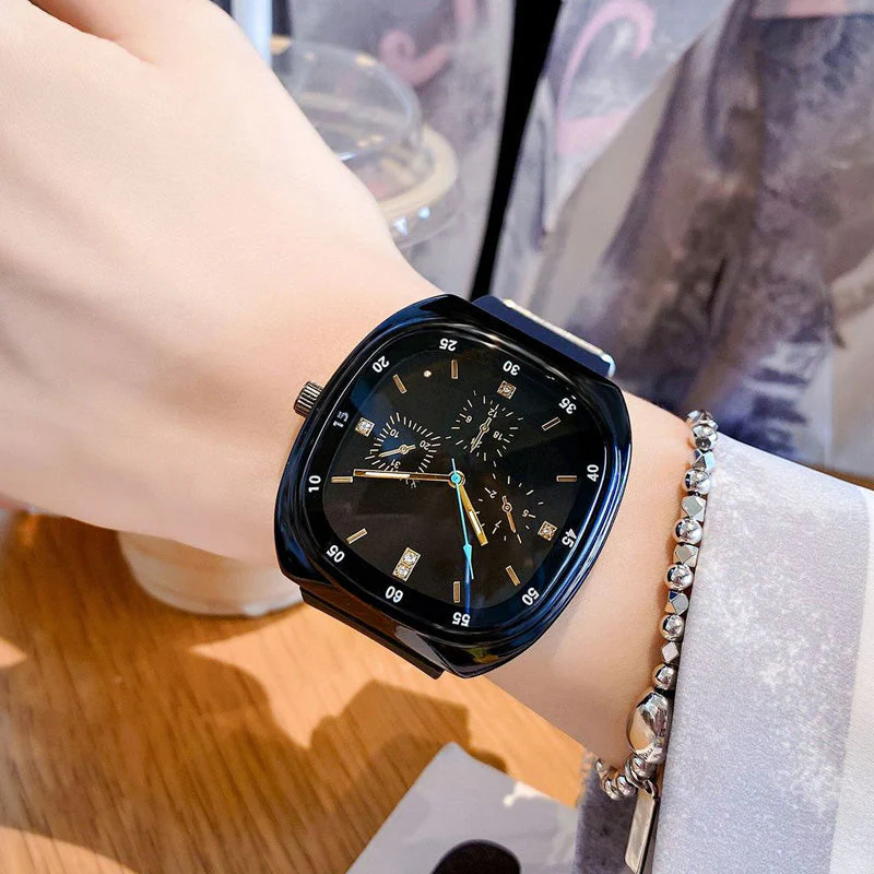 📢📢60 % DE RÉDUCTION !! ⏰ Montre Quartz 42mm – Design Épuré, Respirant & Élégant pour Tous les Jours 🕰️ - Image 4