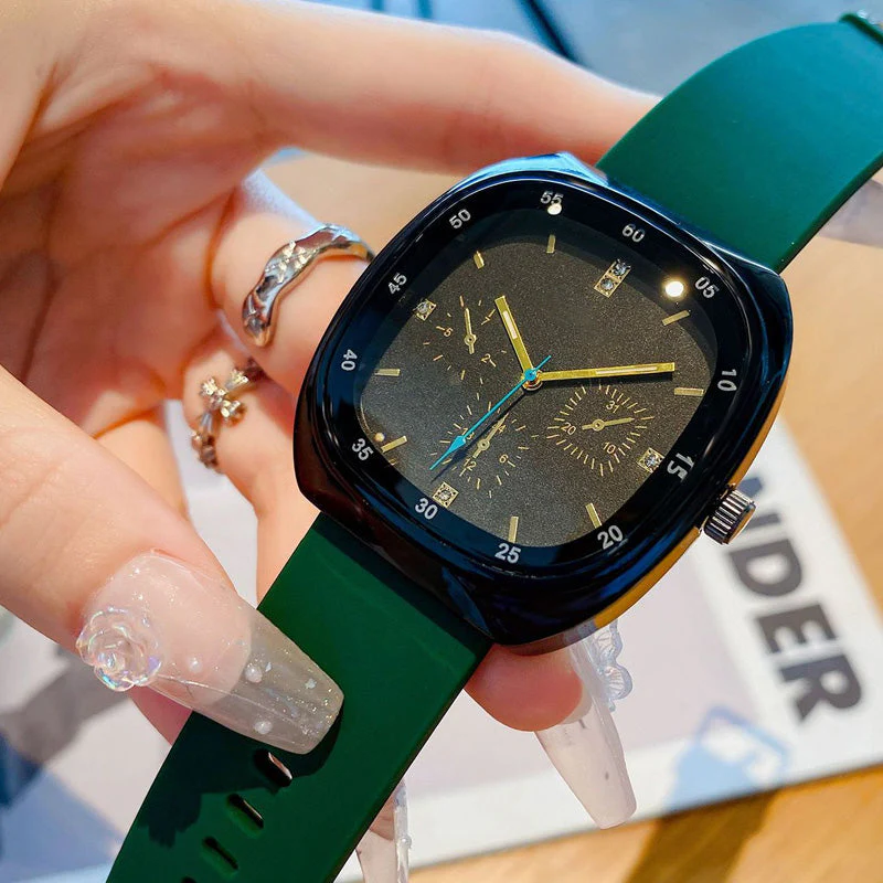 📢📢60 % DE RÉDUCTION !! ⏰ Montre Quartz 42mm – Design Épuré, Respirant & Élégant pour Tous les Jours 🕰️ - Image 6
