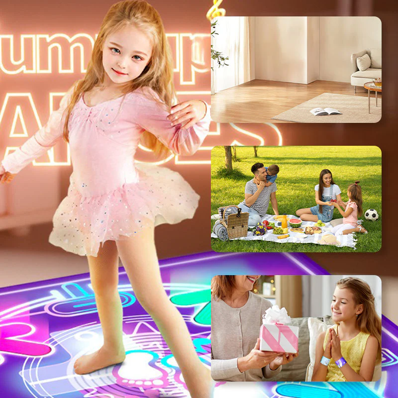 📢📢60% DE RÉDUCTION!!!🎁Tapis de danse interactif Bluetooth avec musique et lumières - Image 2