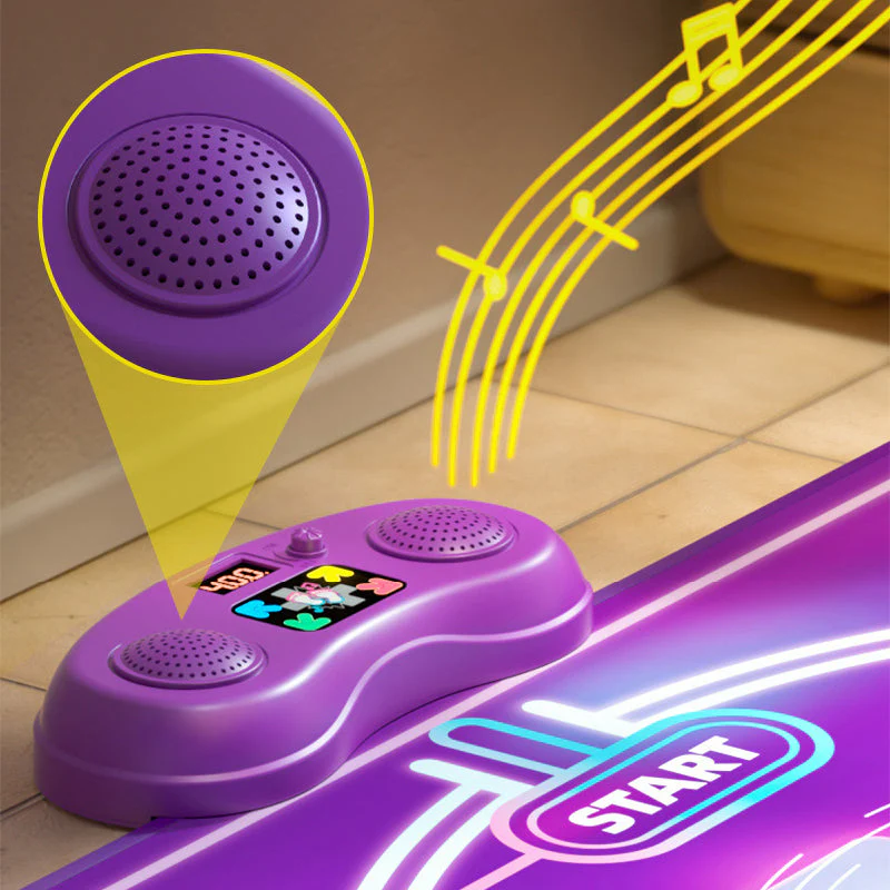 📢📢60% DE RÉDUCTION!!!🎁Tapis de danse interactif Bluetooth avec musique et lumières - Image 3