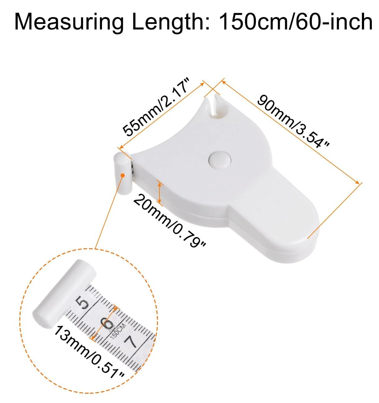 🔥 Promotion du dernier jour 50% de réduction 🔥🔥 Ruban à mesurer autotest pour le corps - Image 6